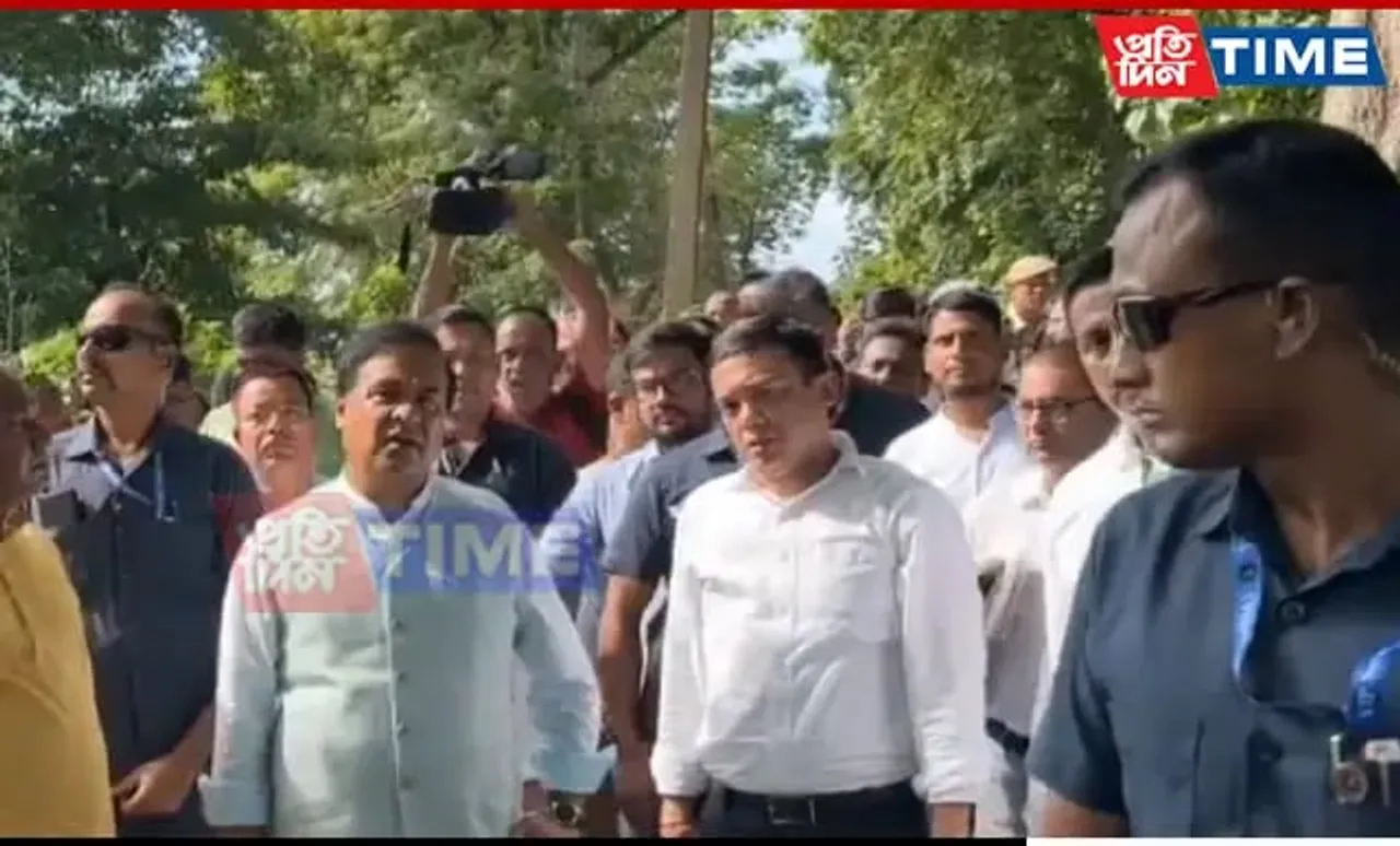 Assam CM Visits Upcoming Jongal Balahu Garh Tourism Project Site